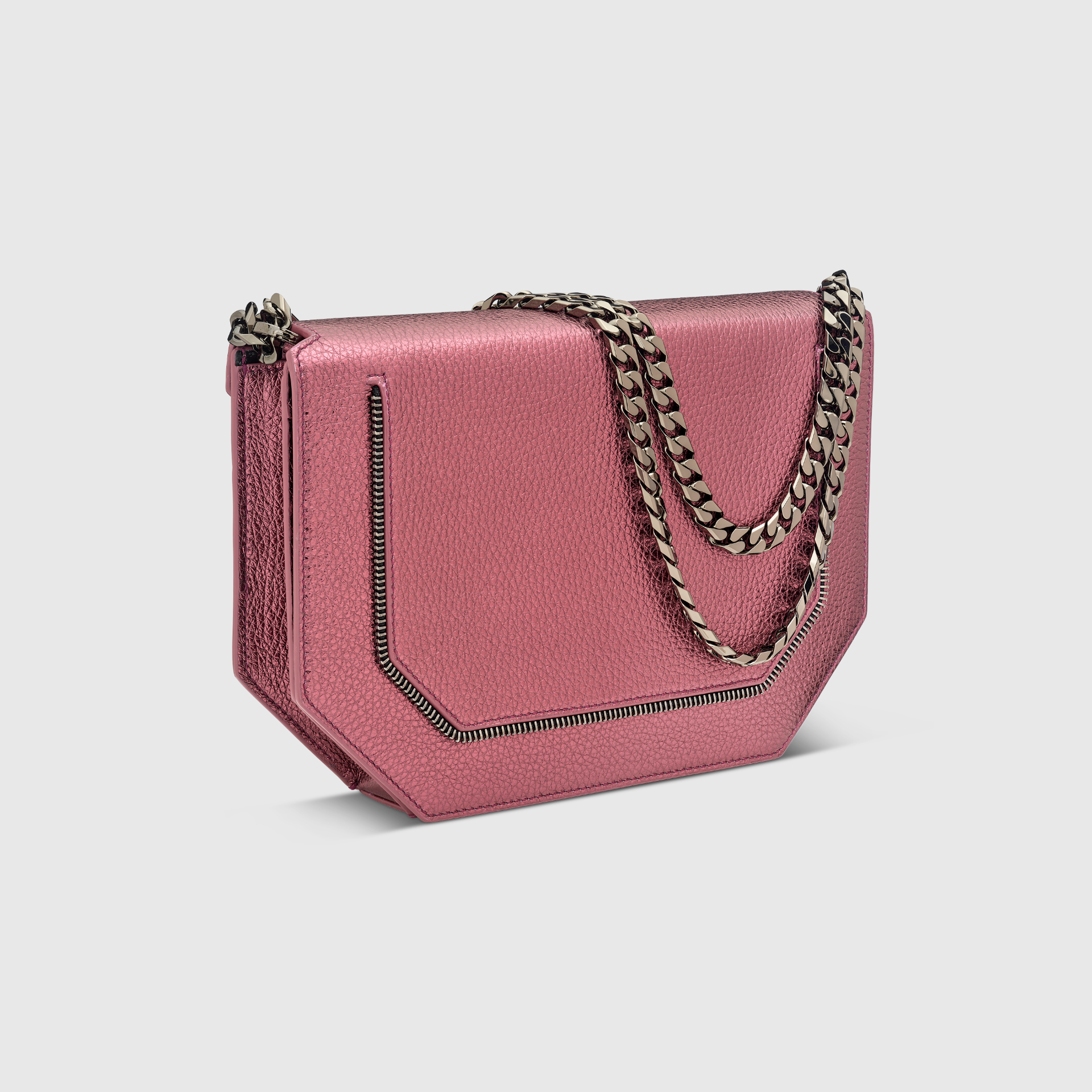 Ms Ibiza Envelope Bag Shimmer - Wine/GM