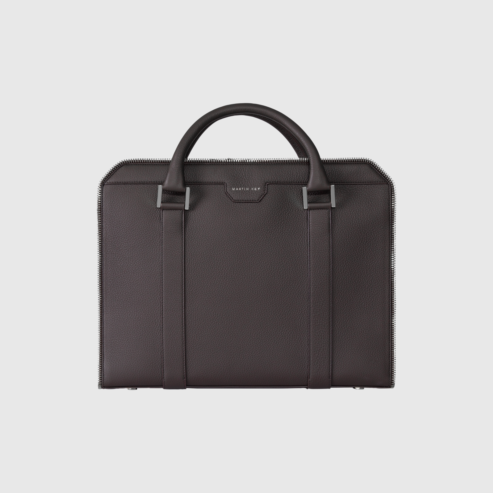 Mr London Bag Calf - Brown/GM