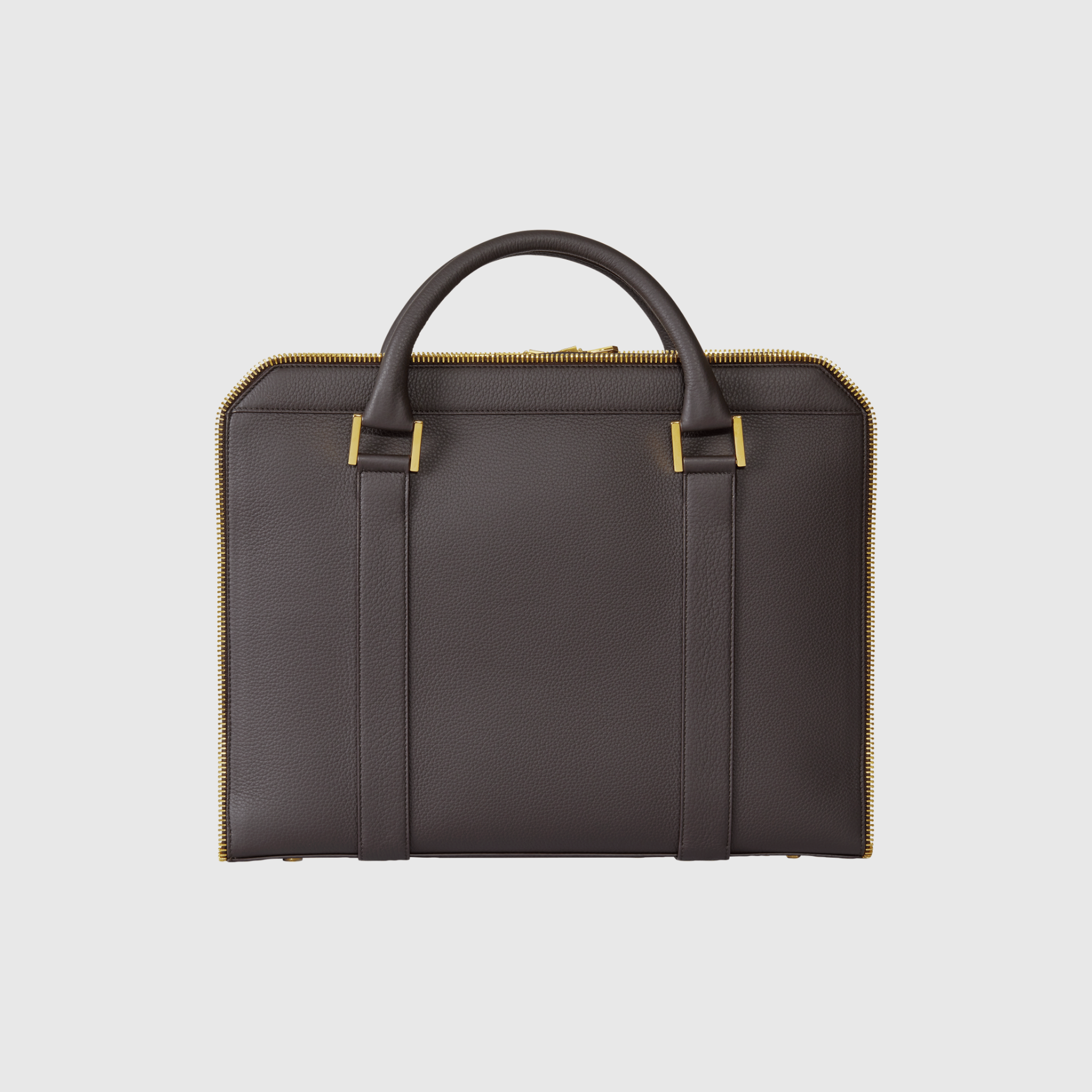 Mr London Bag Calf - Brown/Gold