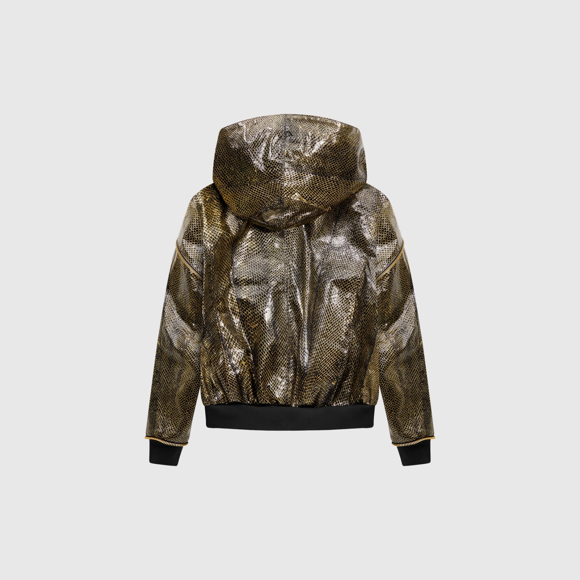 Ms Berlin Jacket Salmon - Black/Gold