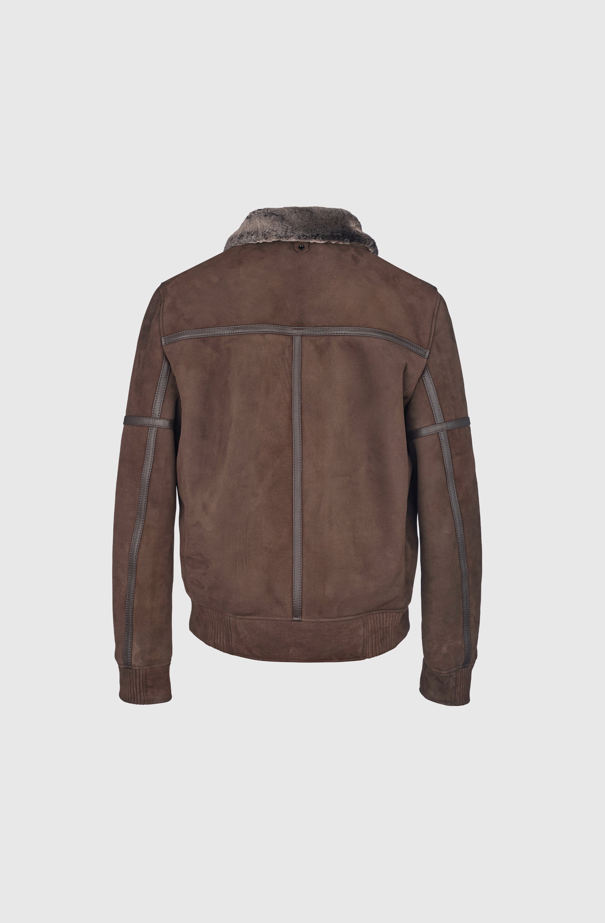 Mr Calgary Jacket Merino Wool - Brown