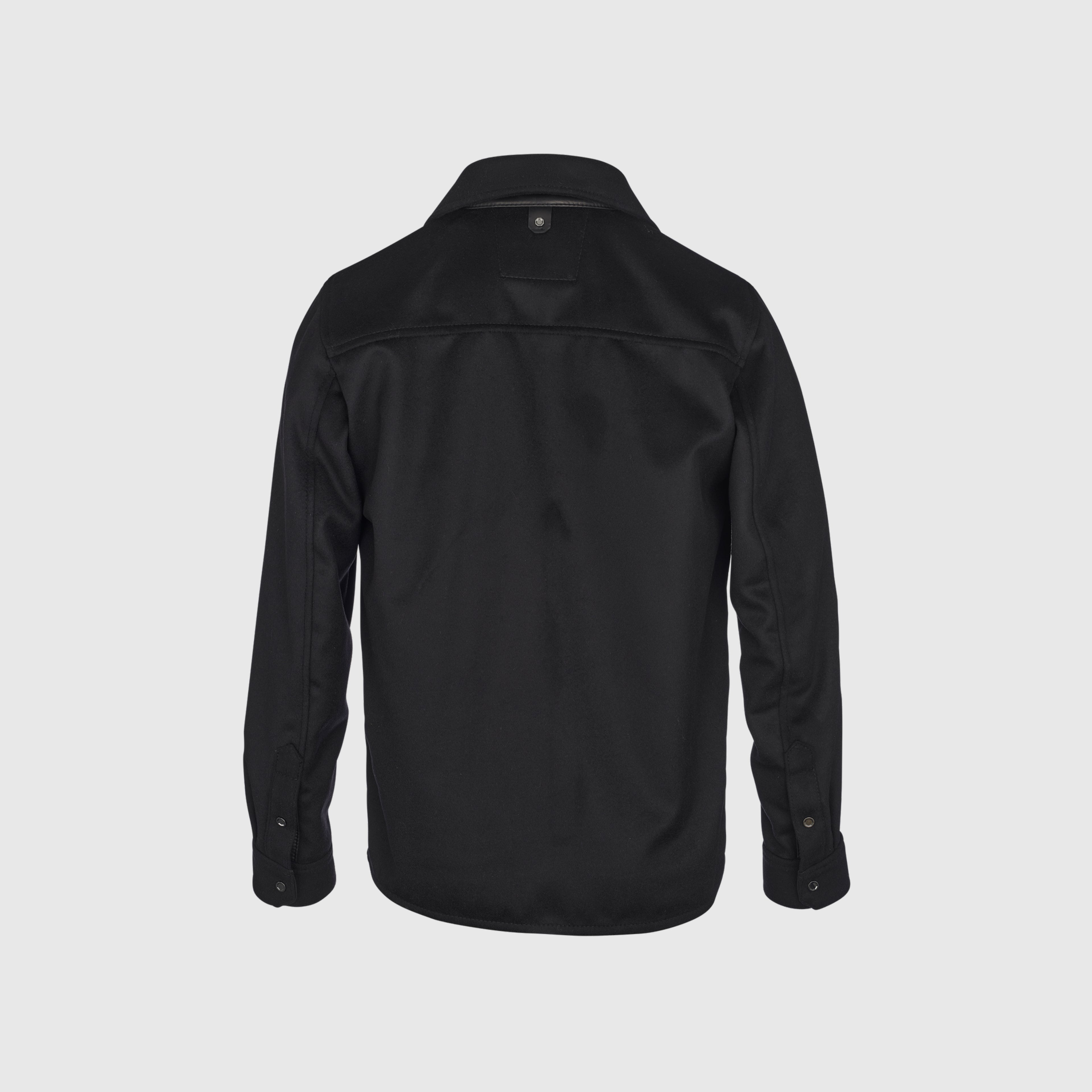 Mr Frankfurt Shirt Wool RTW – Black