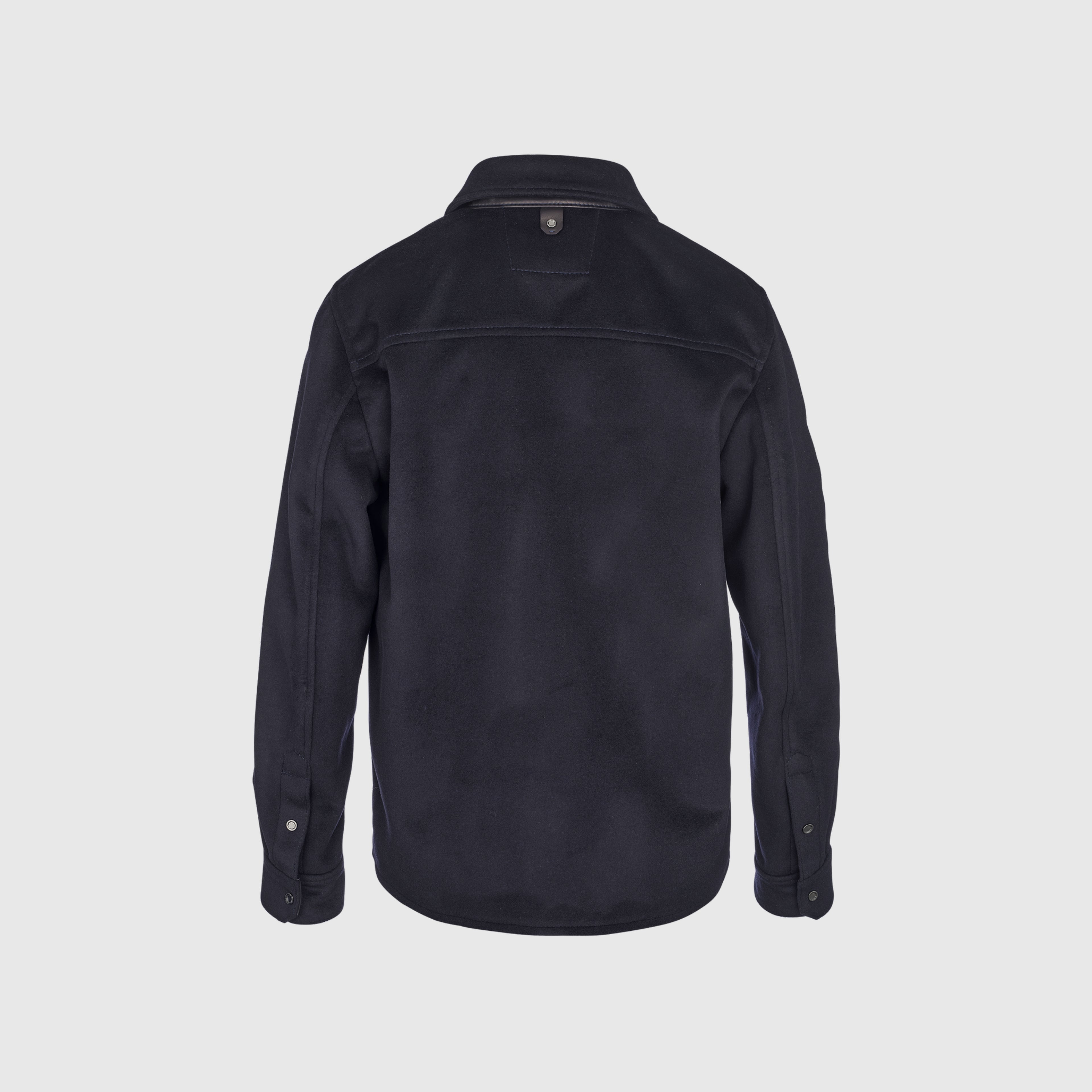 Mr Frankfurt Shirt Wool RTW– Navy