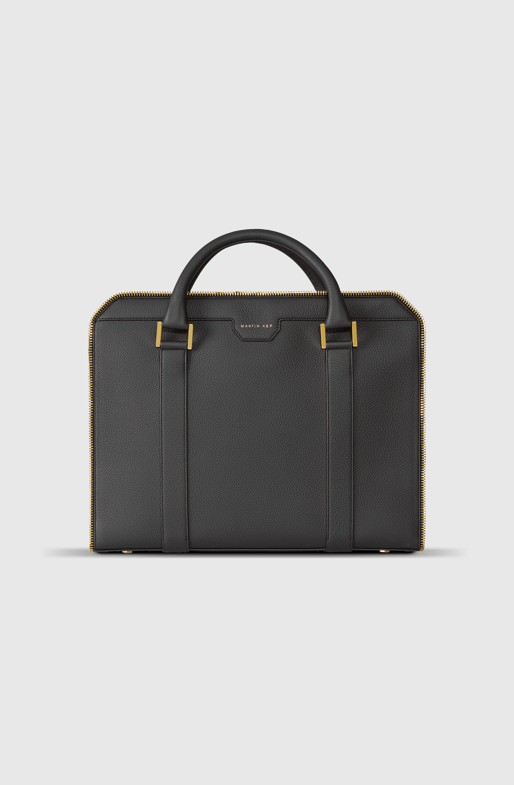 Mr London Bag Calf - Black/Gold