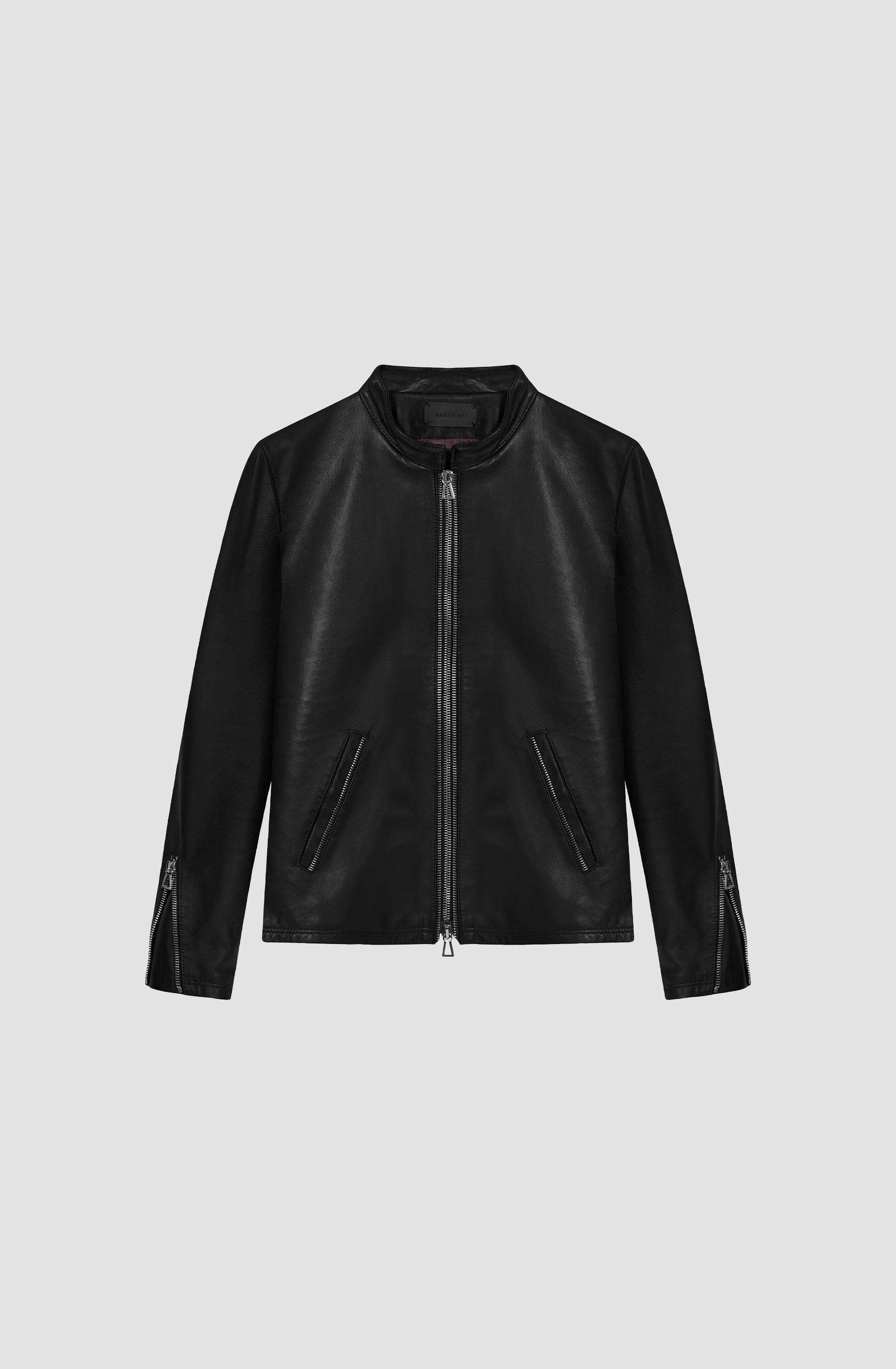 Mr Rome Jacket Nappa - Black