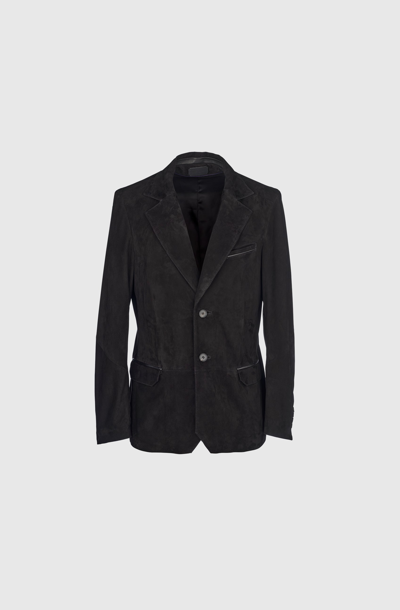 Mr Sandhamn Blazer Lux Suede - Black