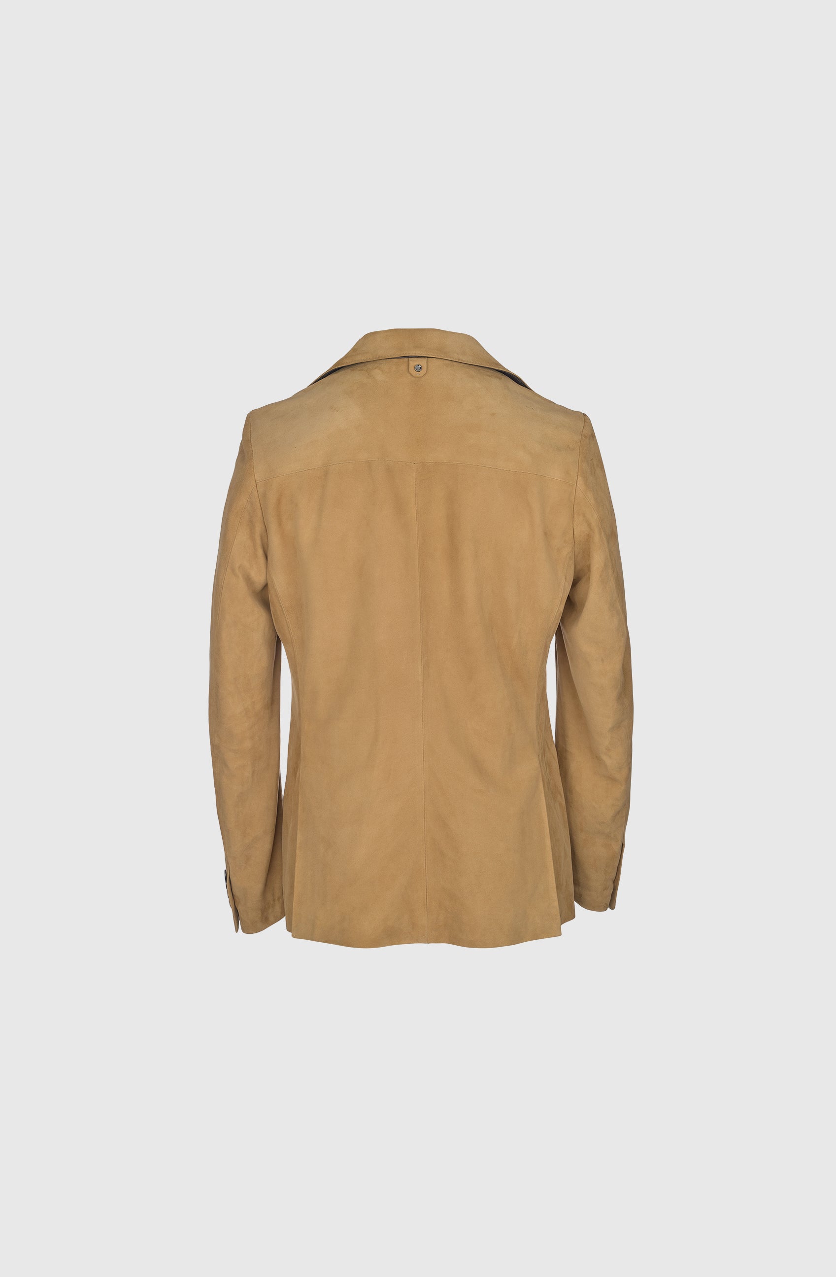 Mr Sandhamn Blazer Lux Suede - Beige