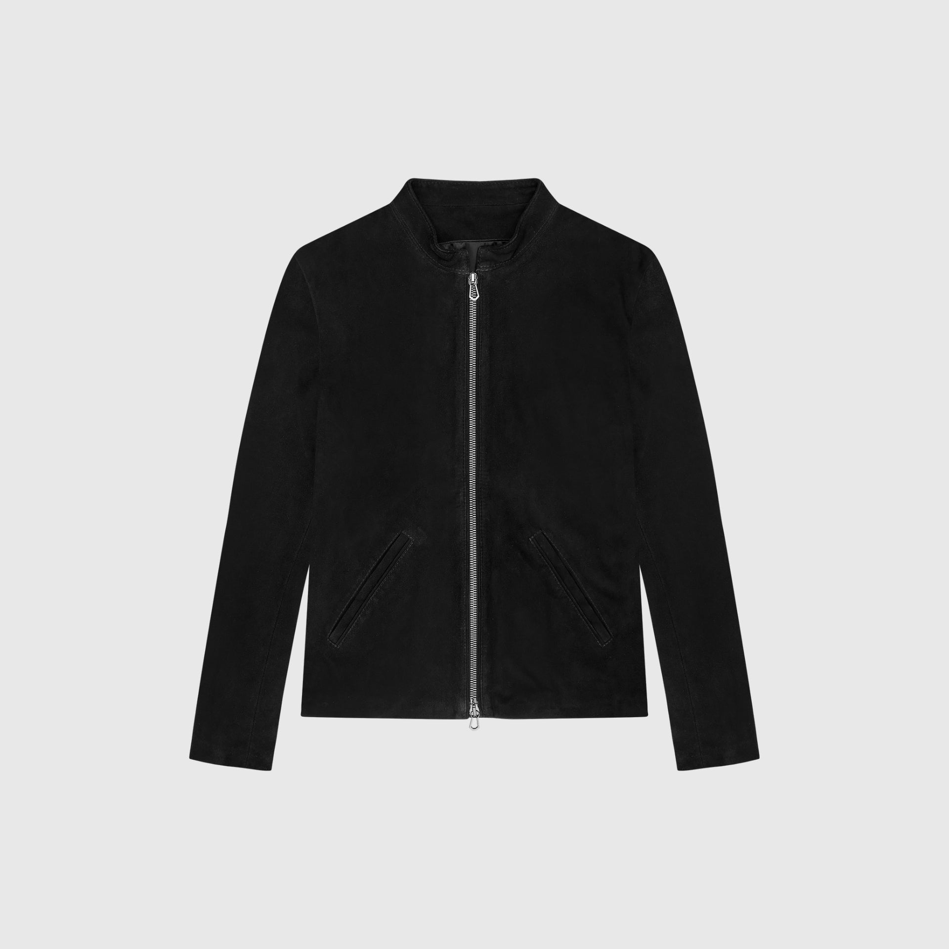 Mr Östermalm Suede Jacket - Black