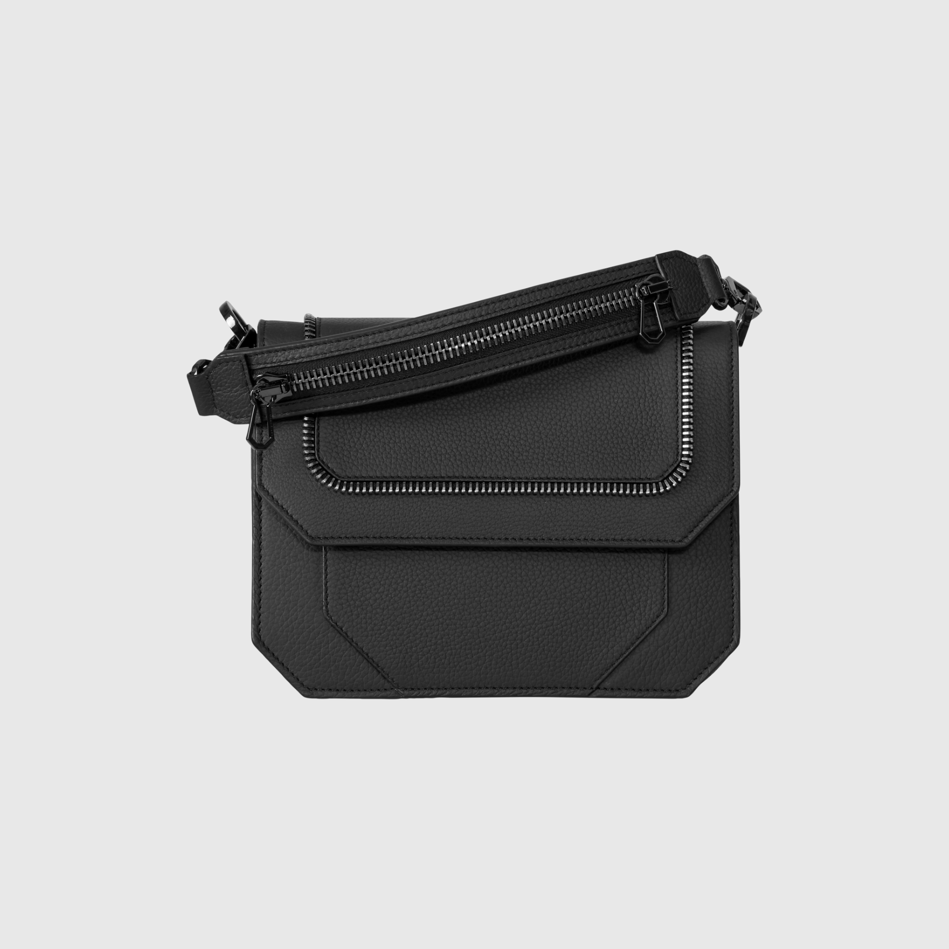Ms Paris Bag Calf Black/GM