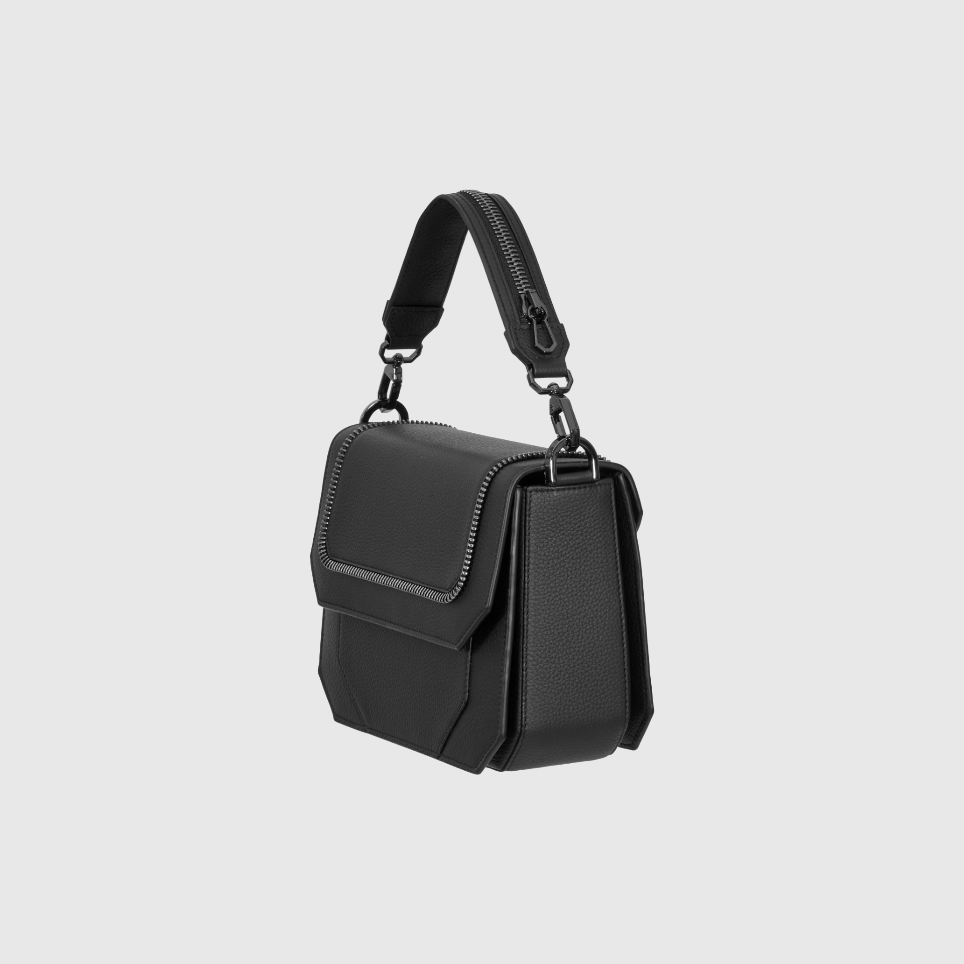 Ms Paris Bag Calf Black/GM