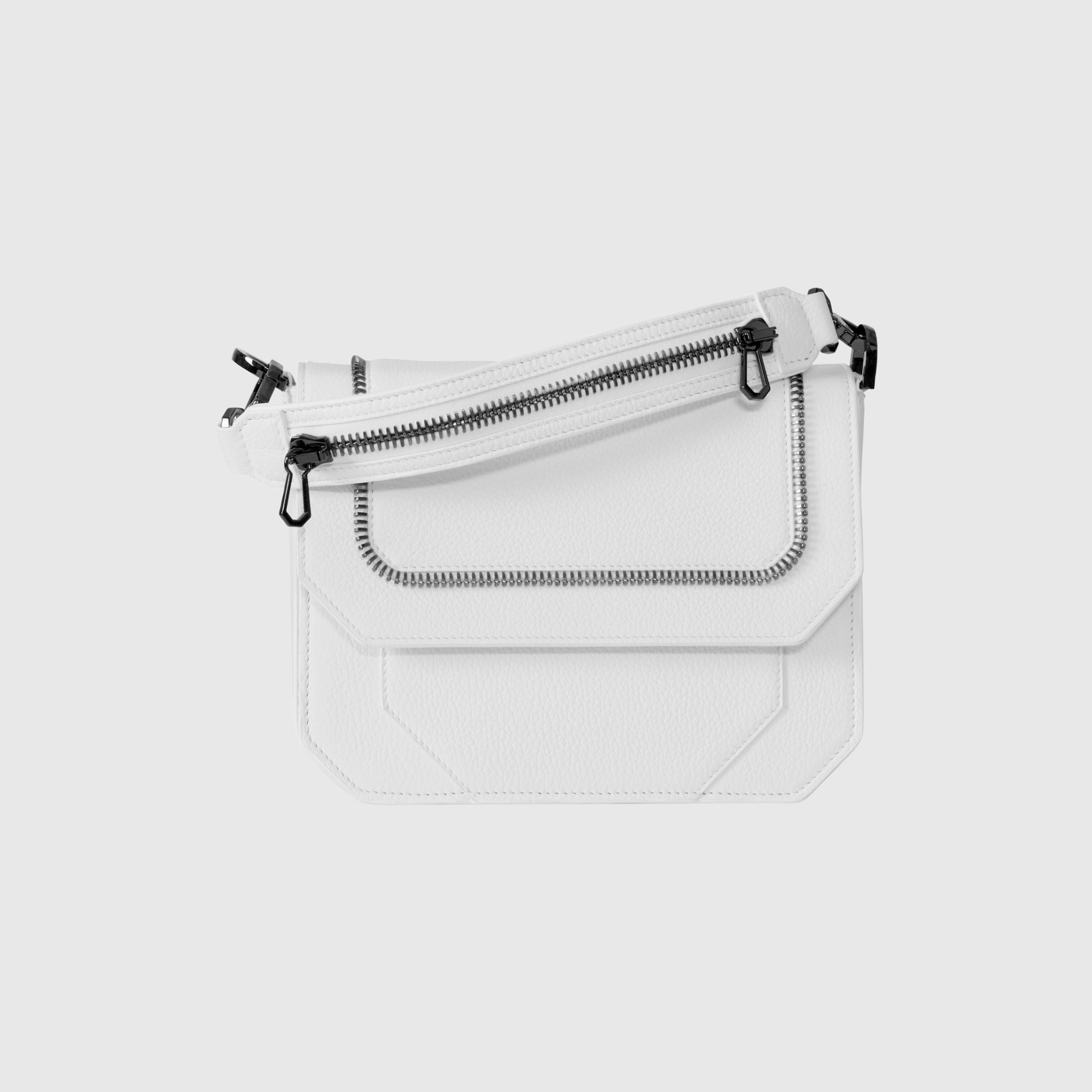 Ms Paris Bag Calf - White/GM