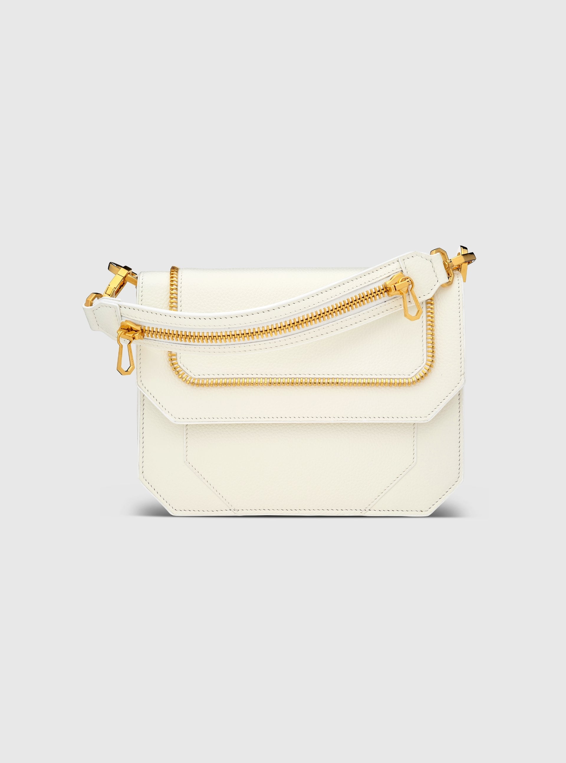 Ms Paris Bag Calf - White/Gold