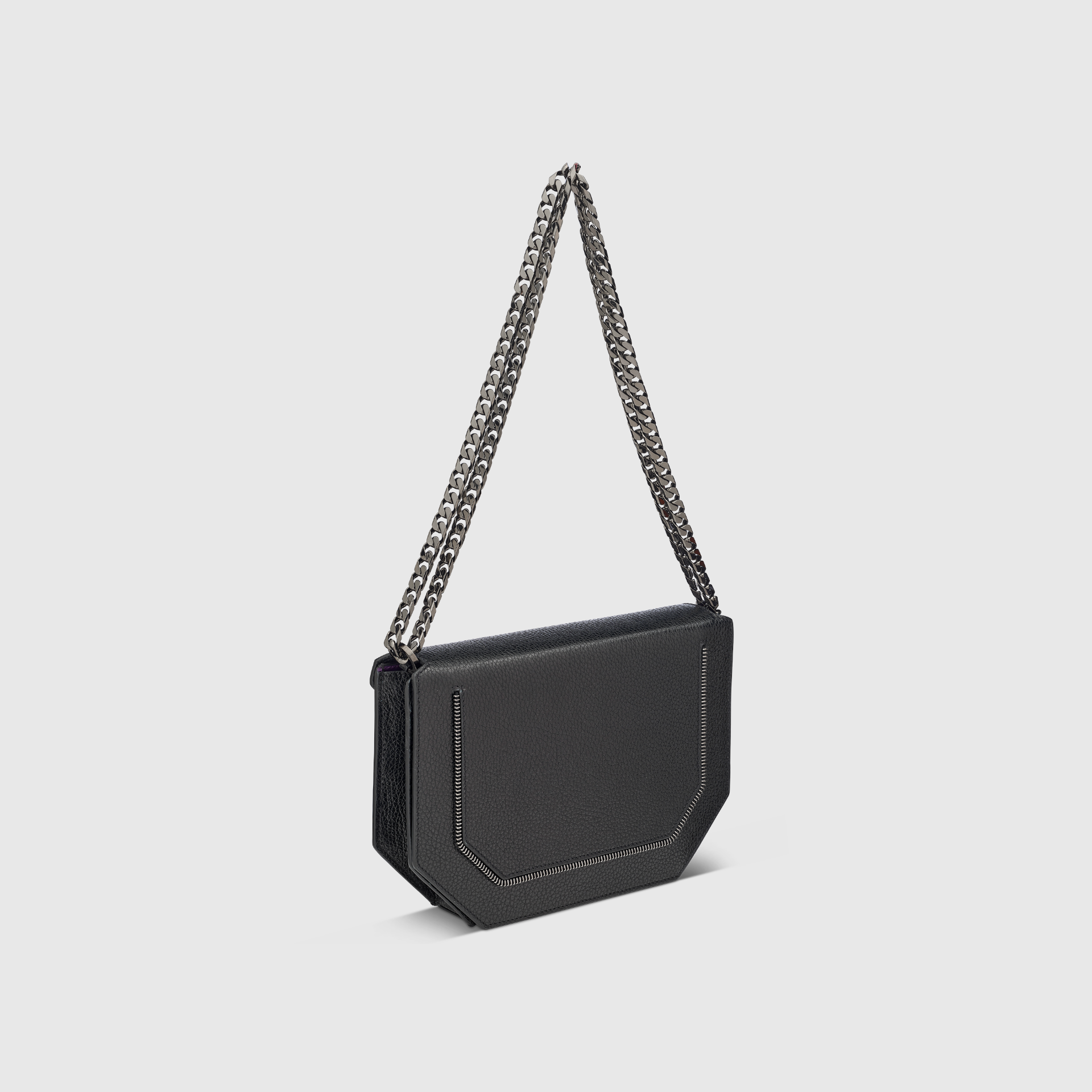 Ibiza Envelope Bag – Black/GM