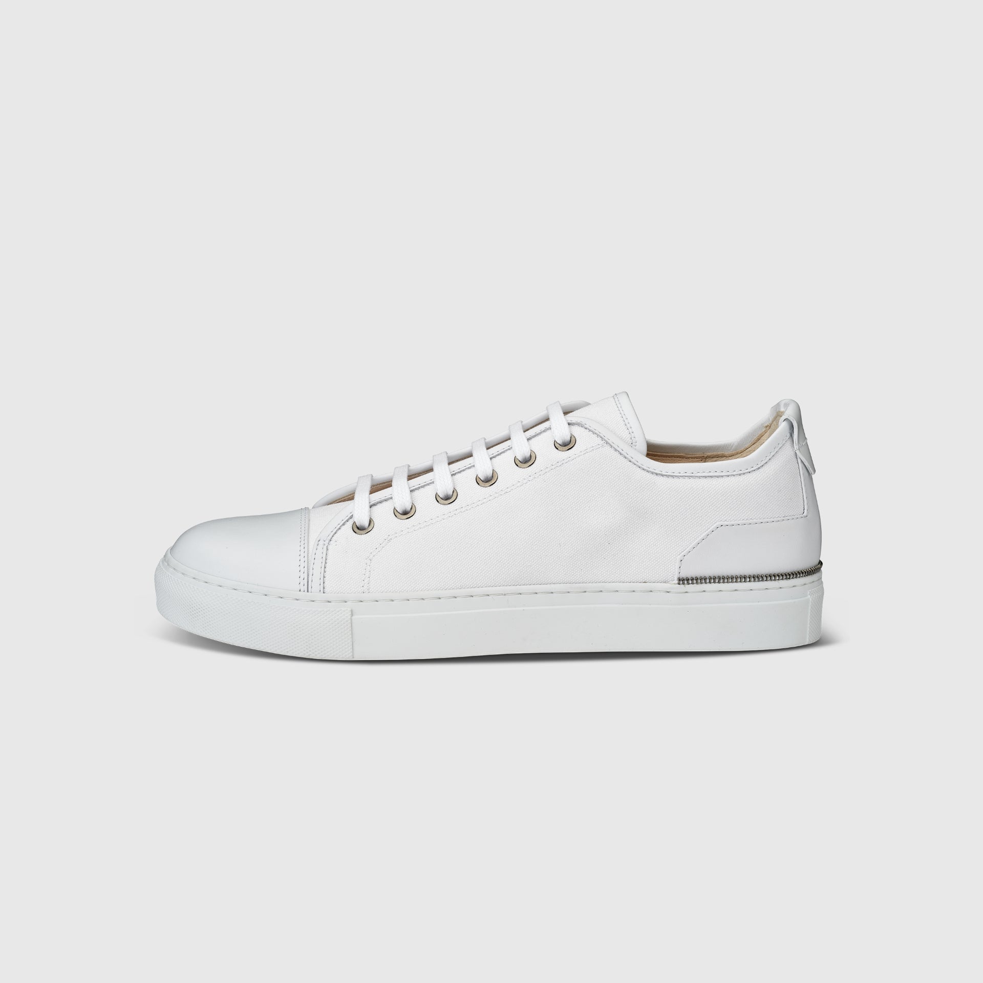 Low canvas sneakers - White GM