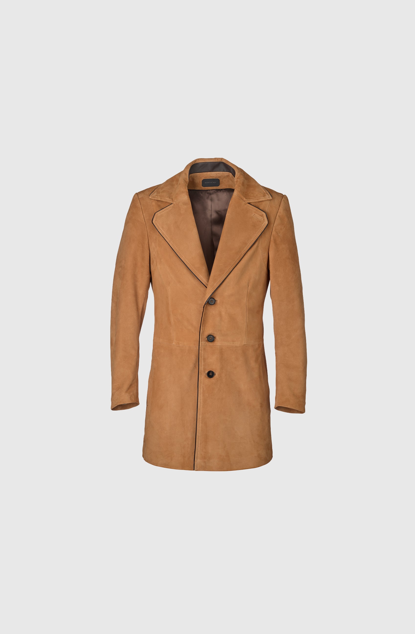 Mr Düsseldorf Coat Suede - Beige