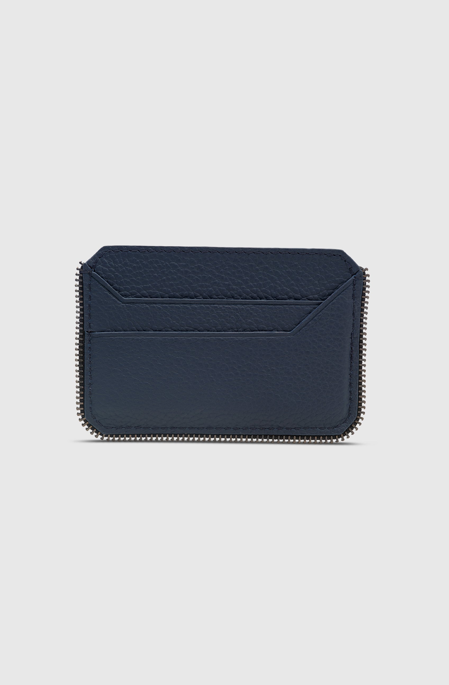 Mr Milano Cardholder Calf - Navy/GM