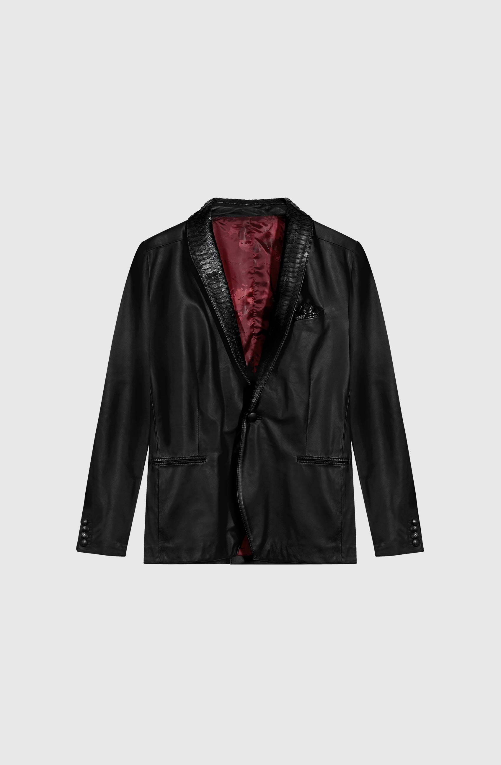 Mr Monaco Blazer Nappa - Black