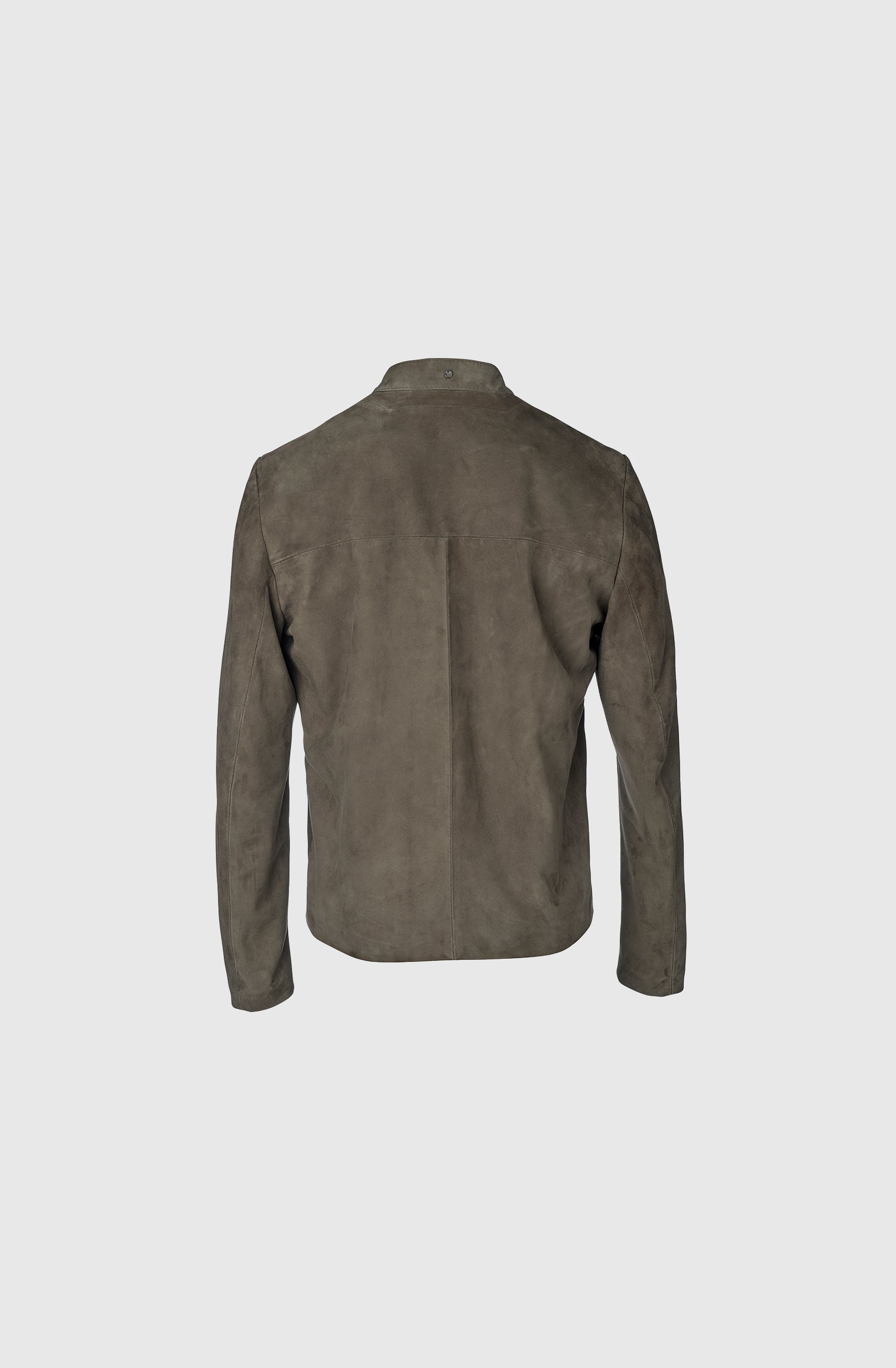 Mr Östermalm Jacket Suede - Grey