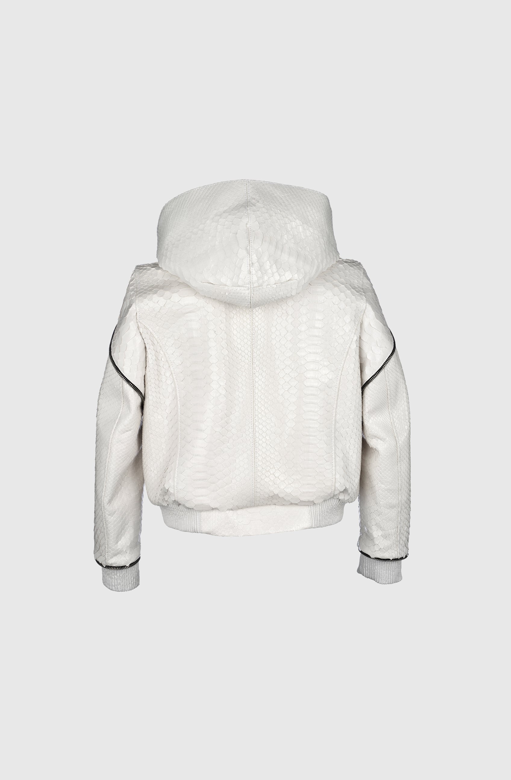 Ms Berlin Jacket Python - White