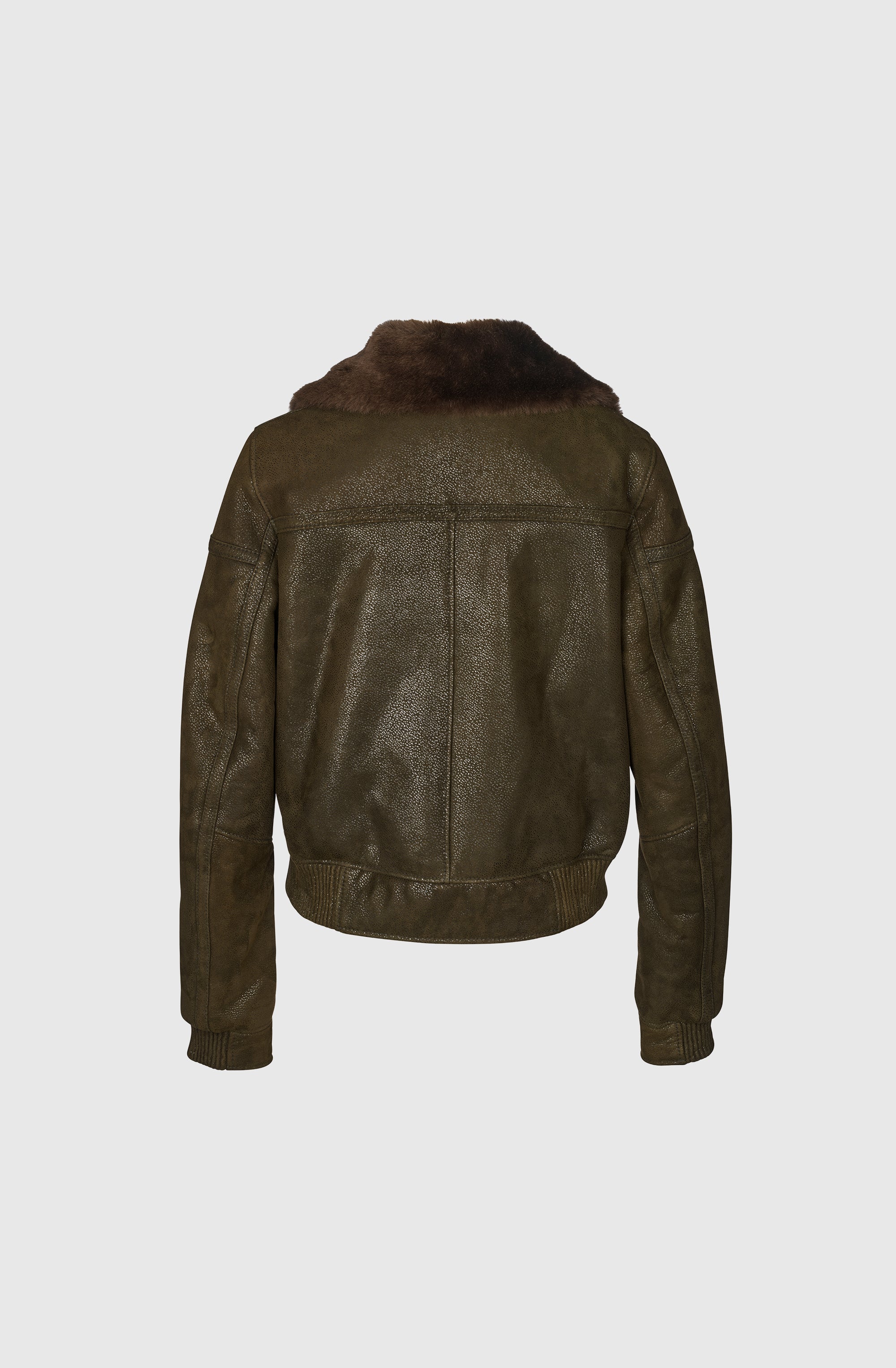 Ms Calgary Jacket Merino Wool - Brown