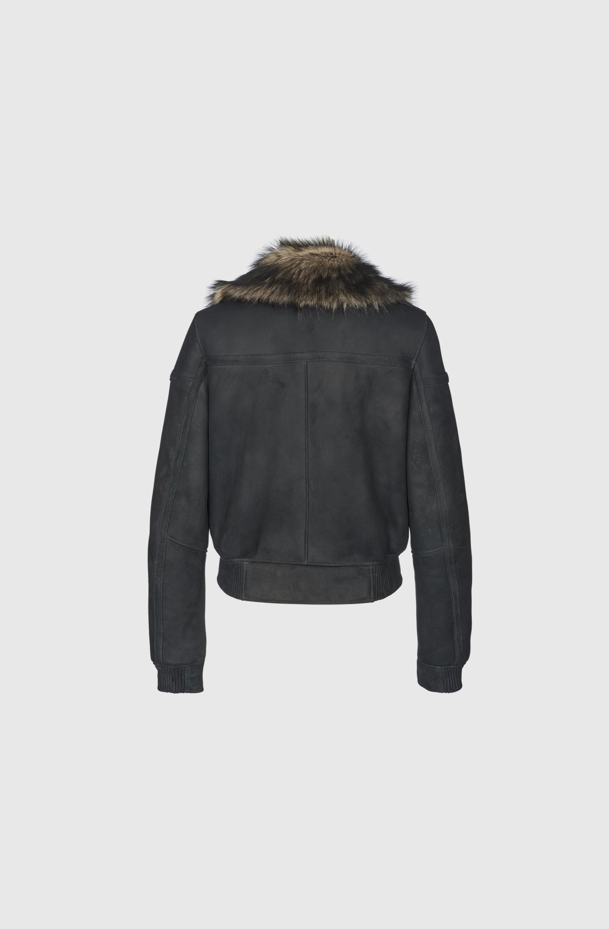 Ms Calgary Jacket Merino Wool - Black