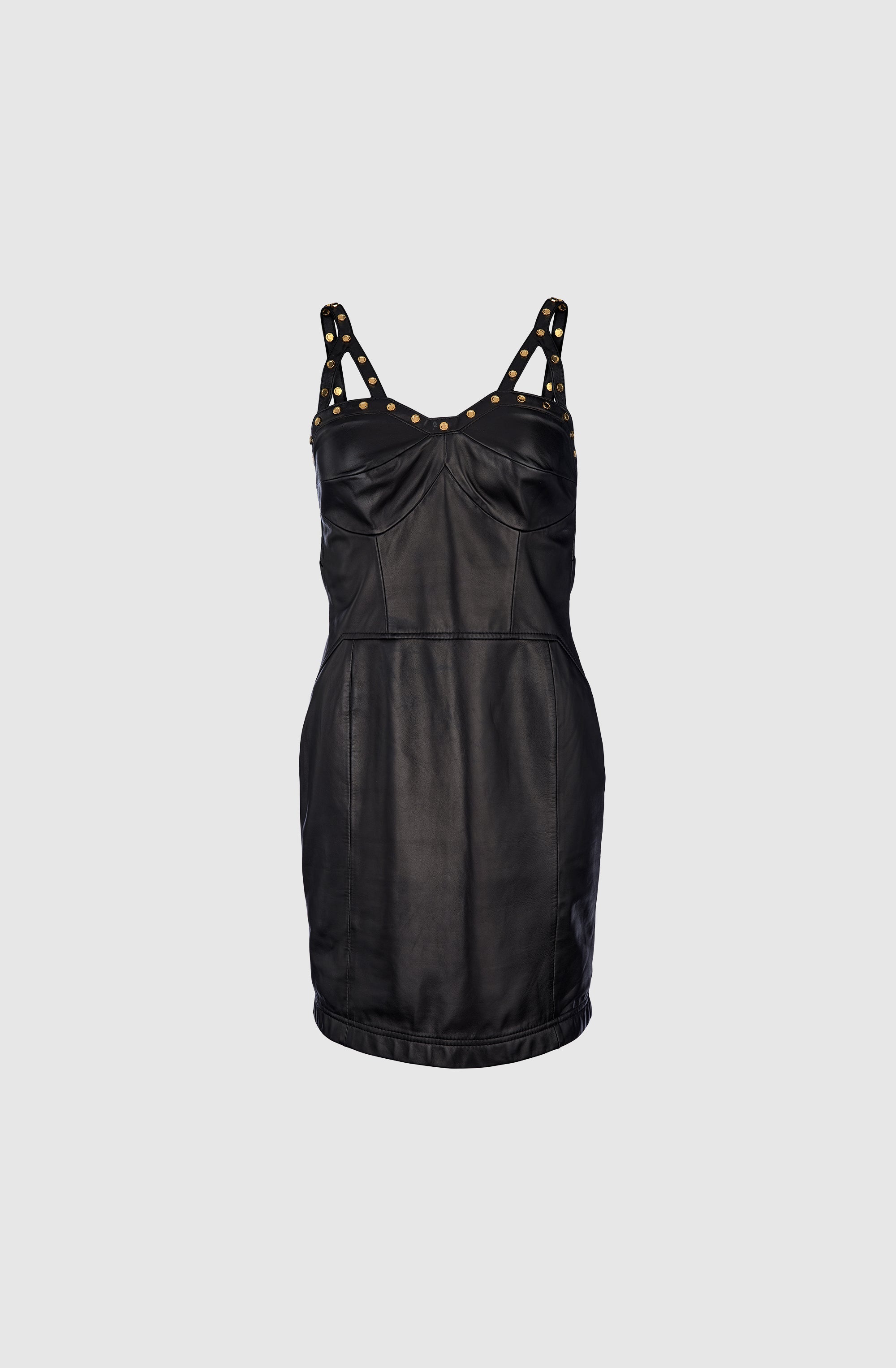 Ms Milano Dress Nappa - Black