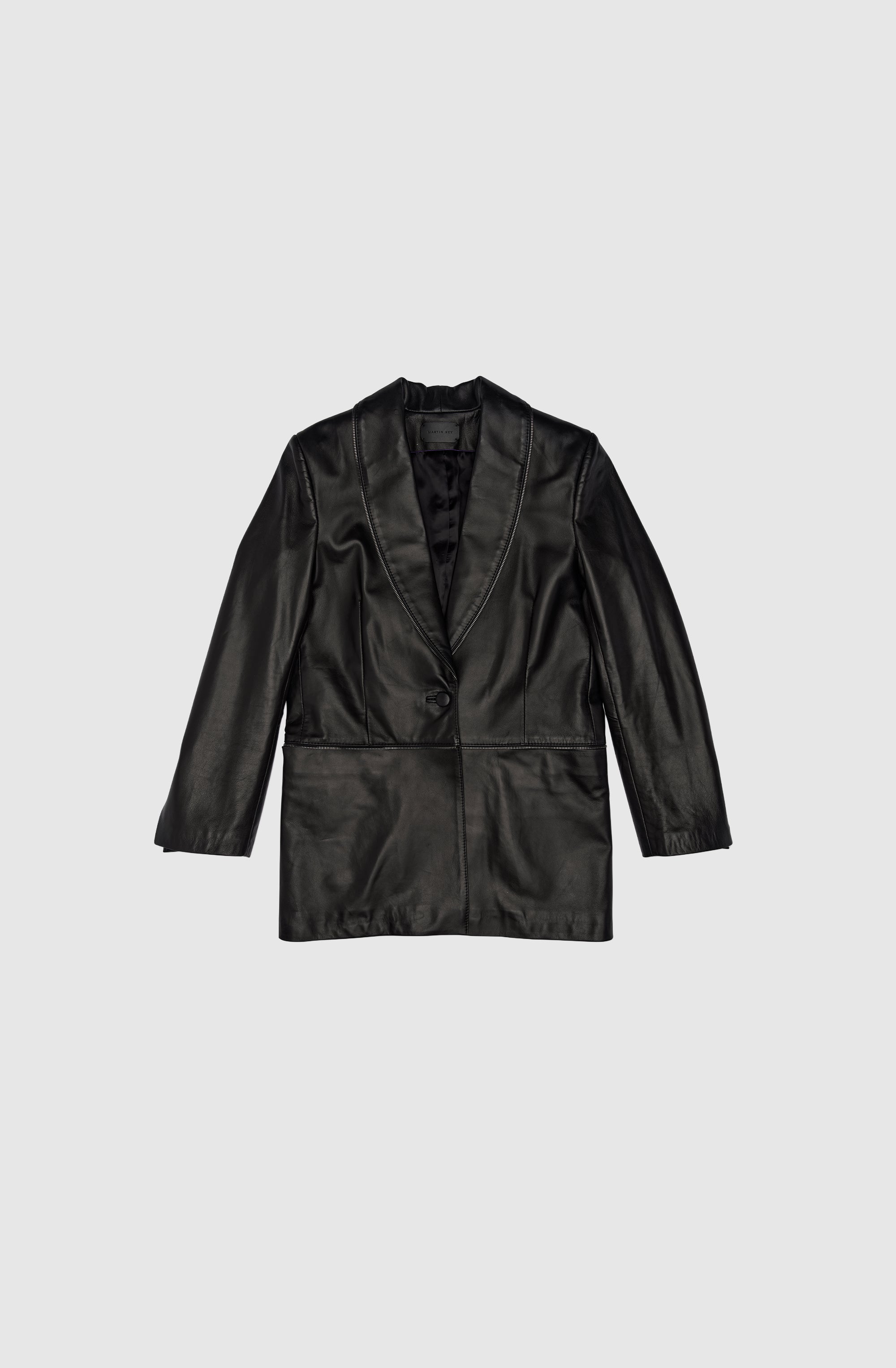 Ms Monaco Blazer Nappa - Black