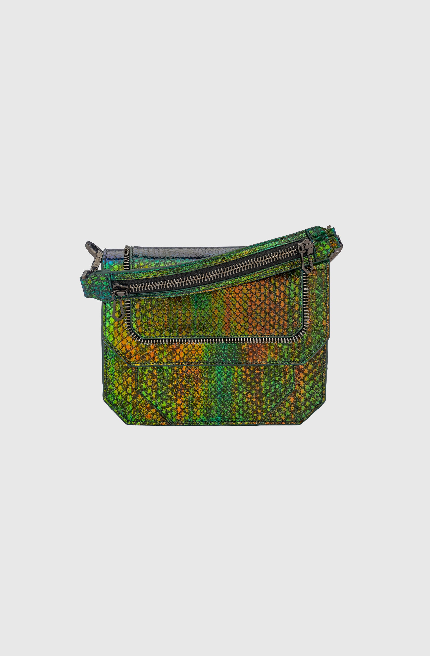 Ms Paris Bag Python Kafer/Gun Metal