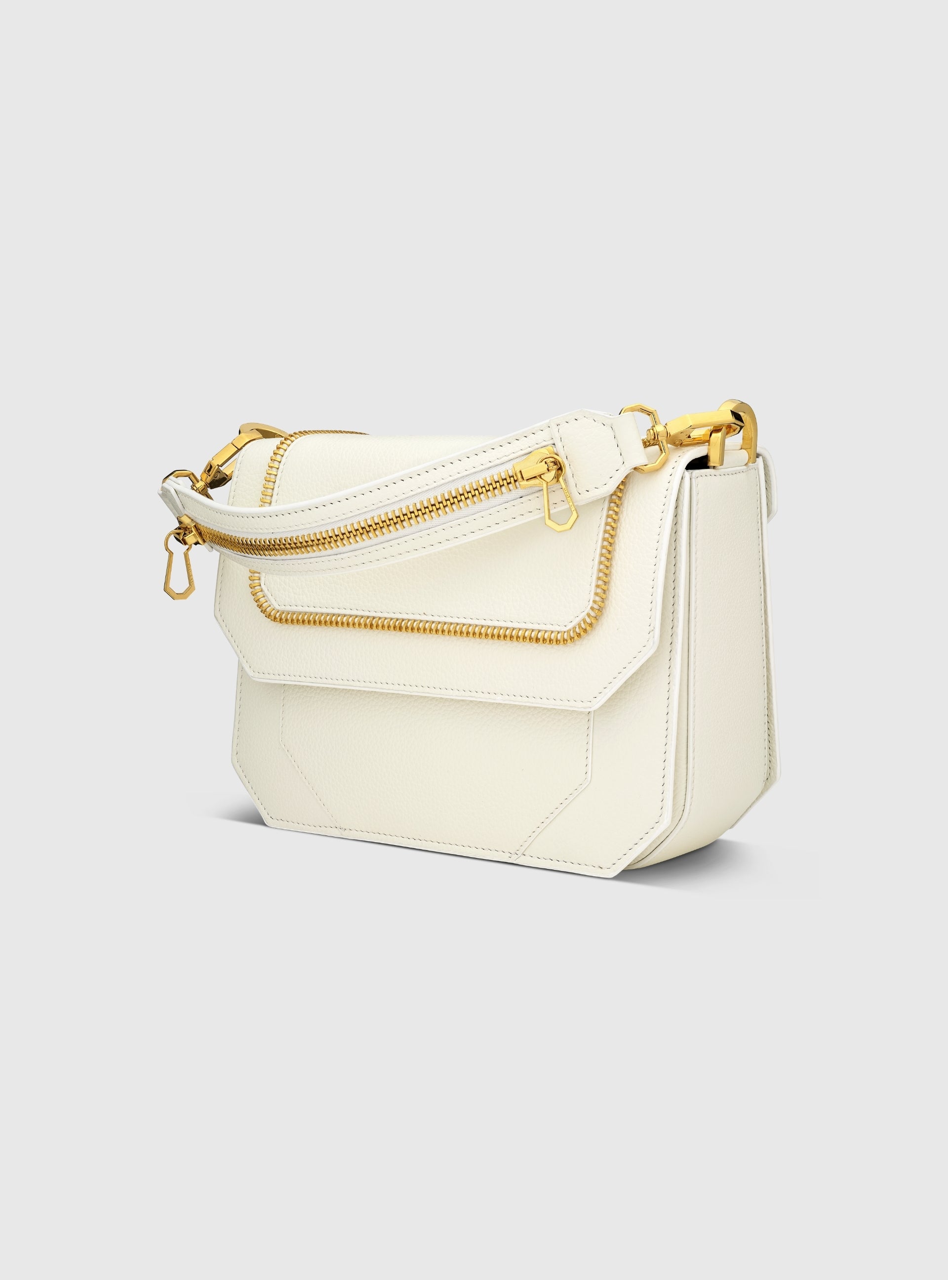 Paris Bag – White/Gold