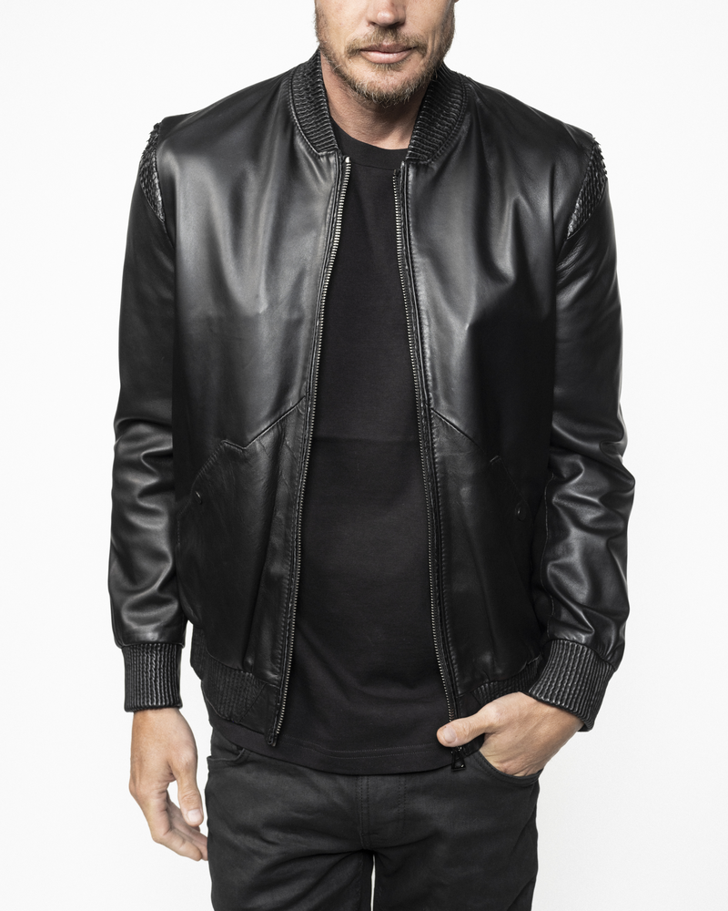 Leather jacket - London by Martin Key