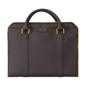 Bag Briefcase calf brown gold