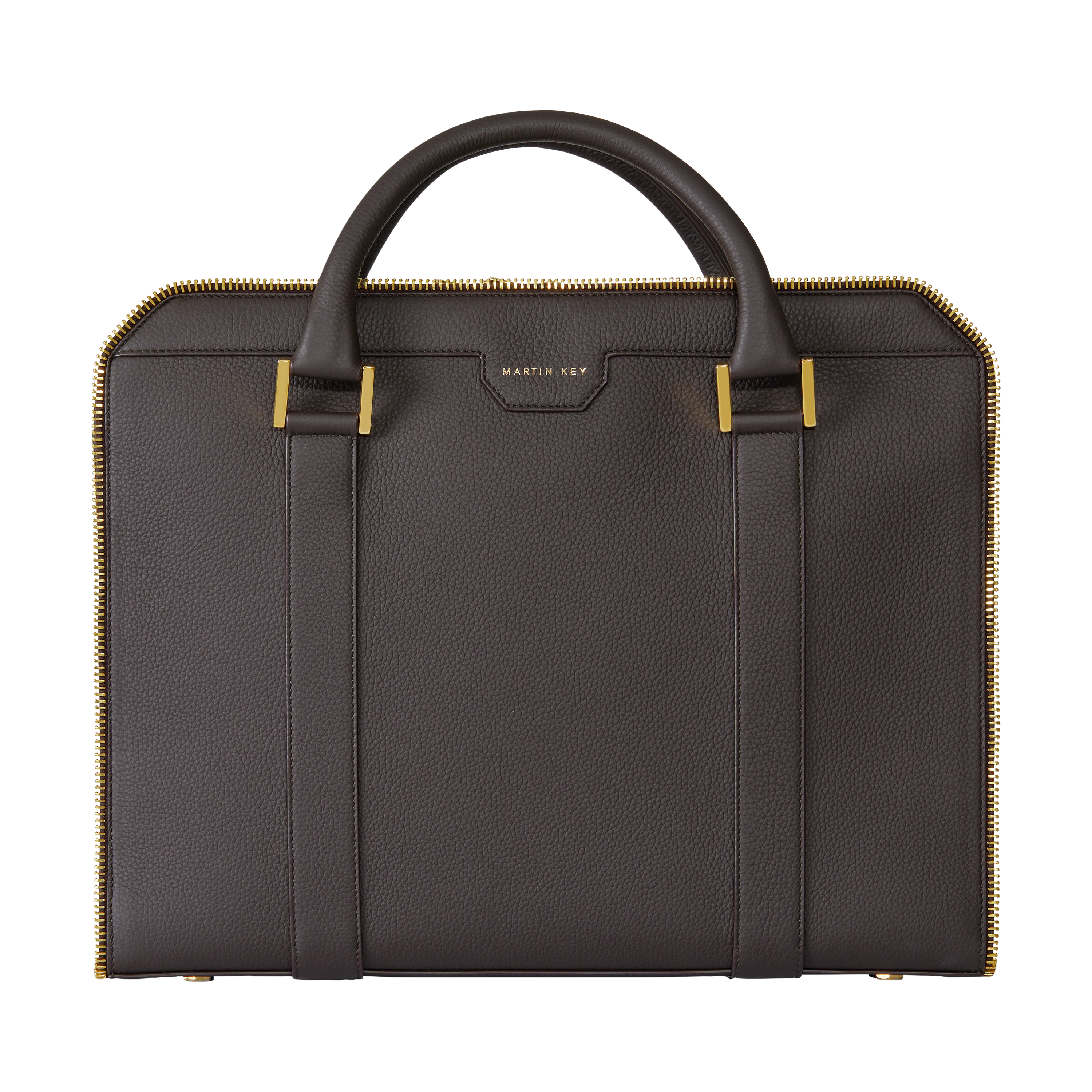 Bag Briefcase calf brown gold