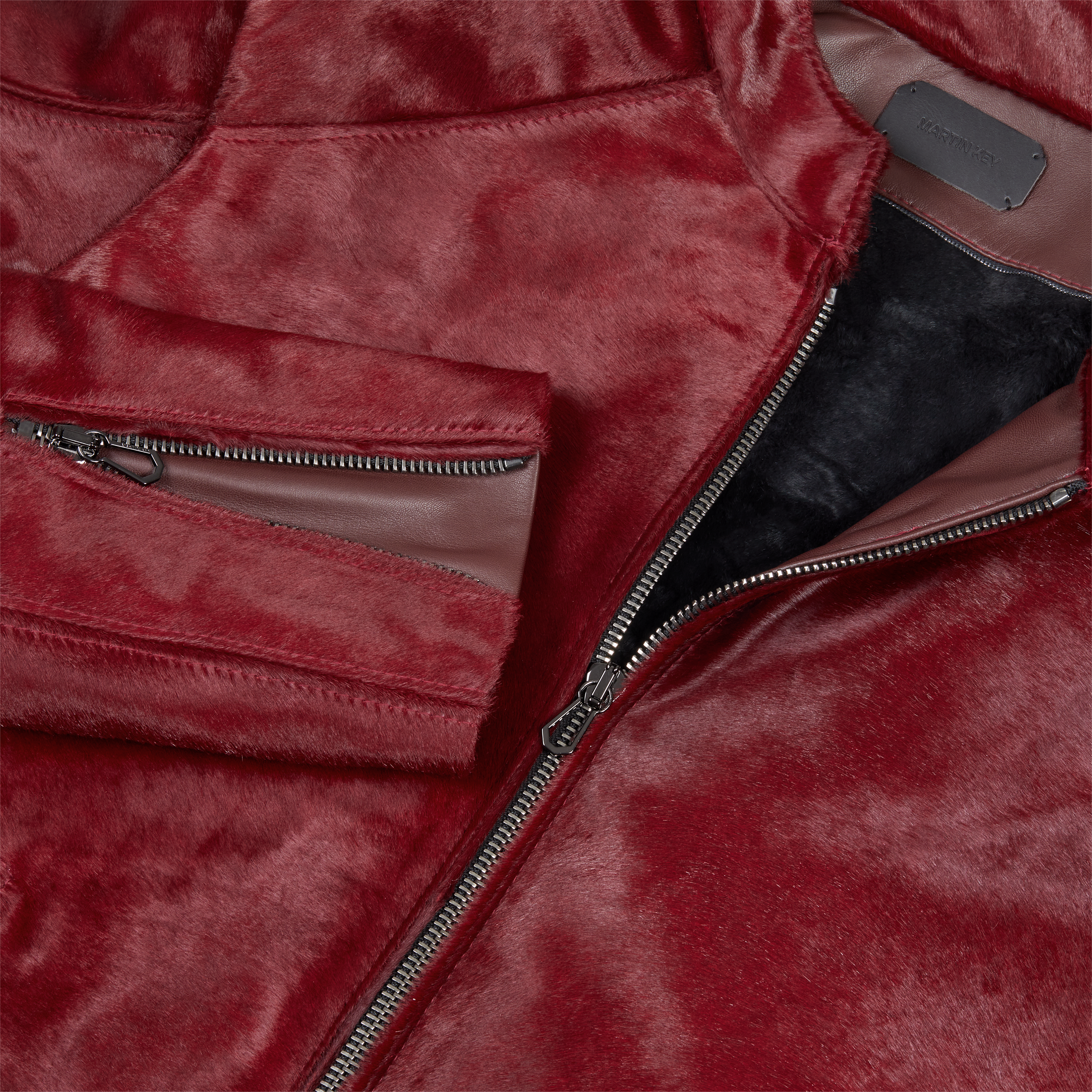 Winter Leather Jacket - NY by Martin Key