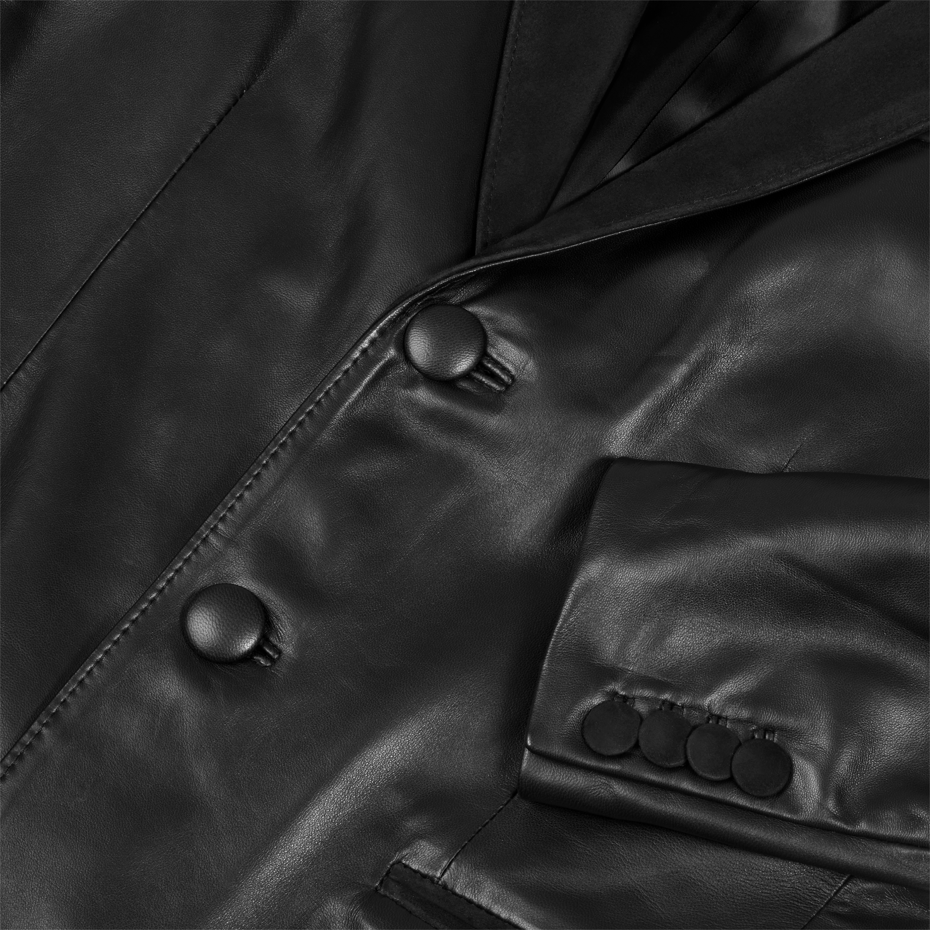 Leather blazer - ST Tropez by Martin Key