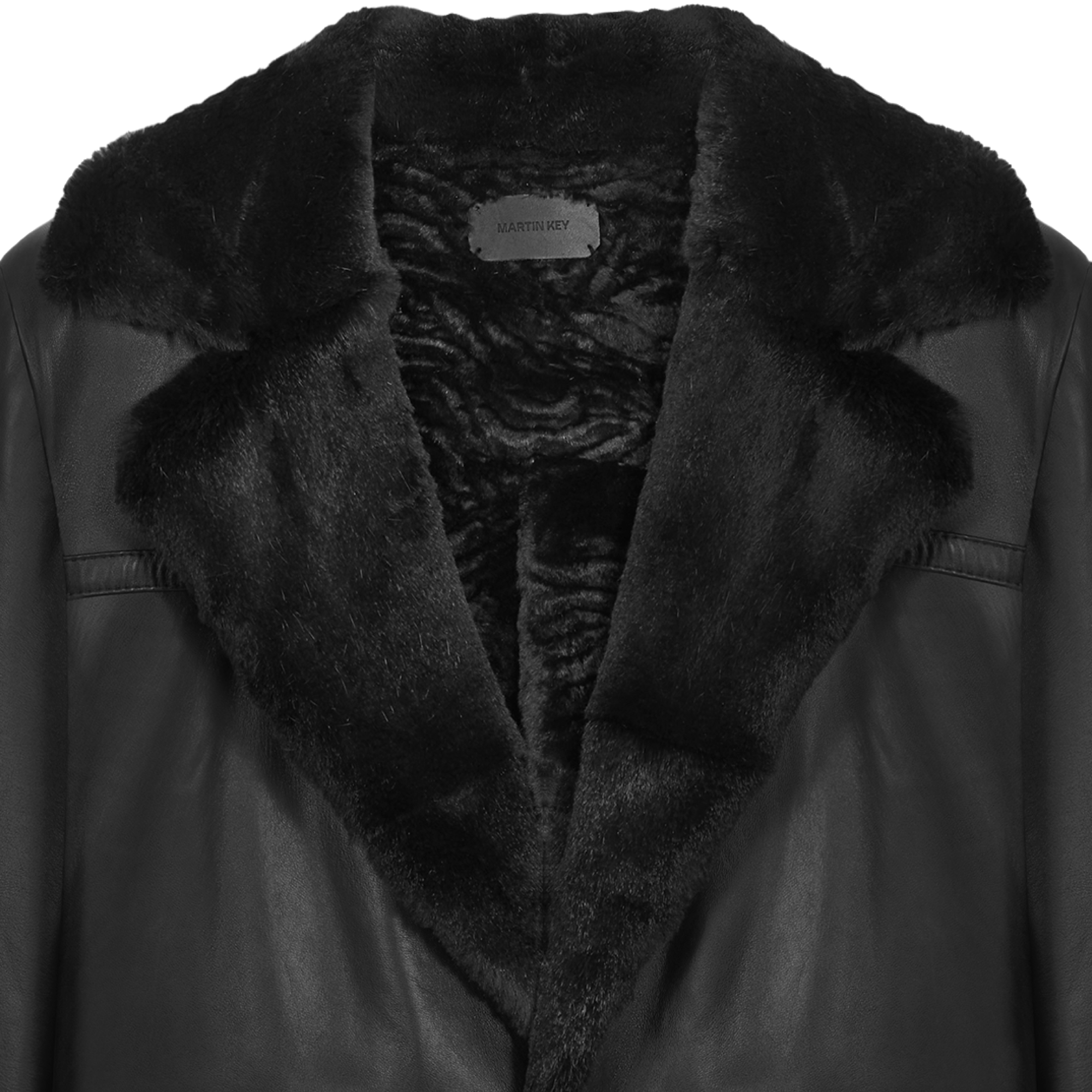 Detail zermatt coat fur