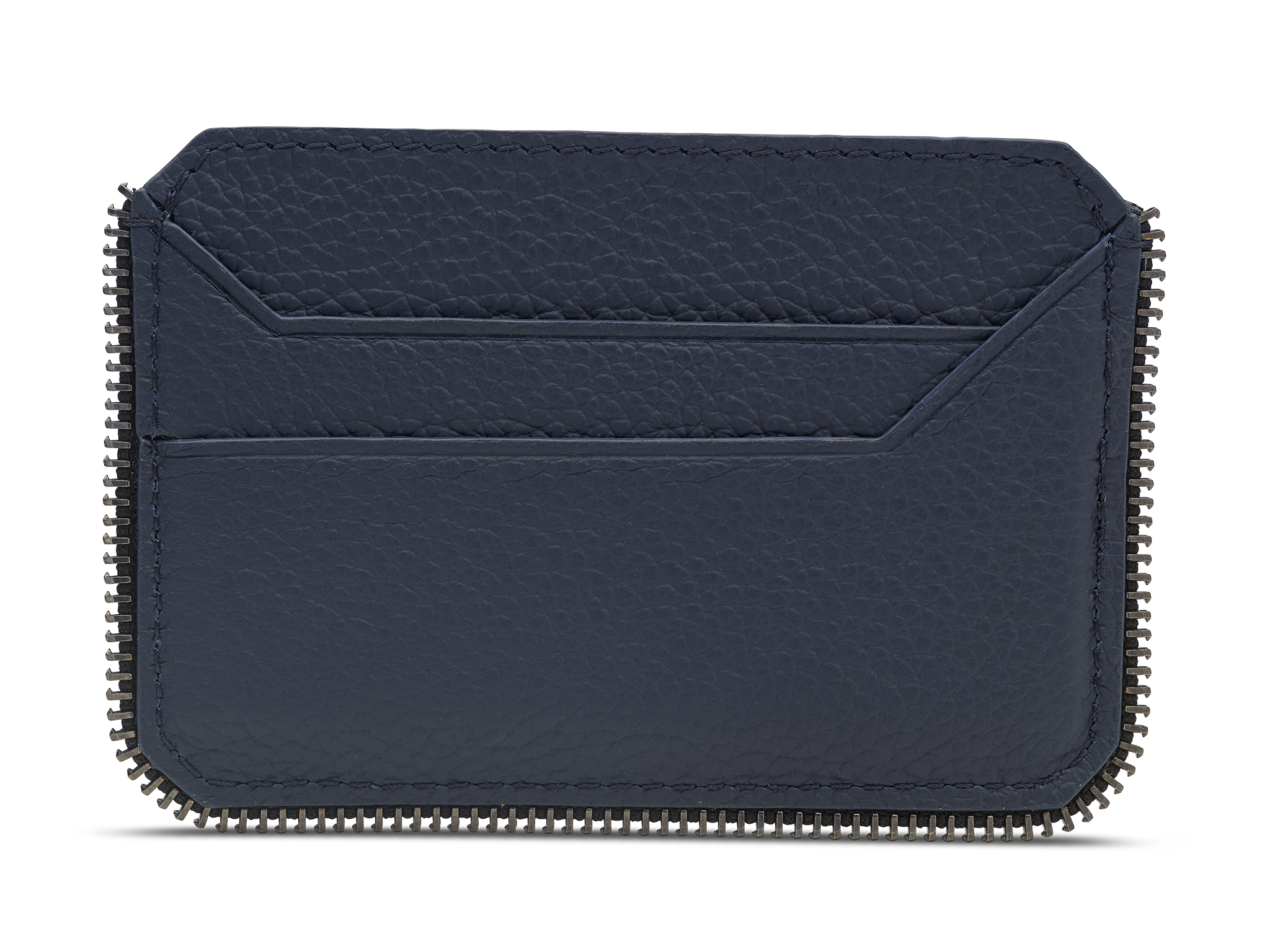 Cardholder in Navy leather