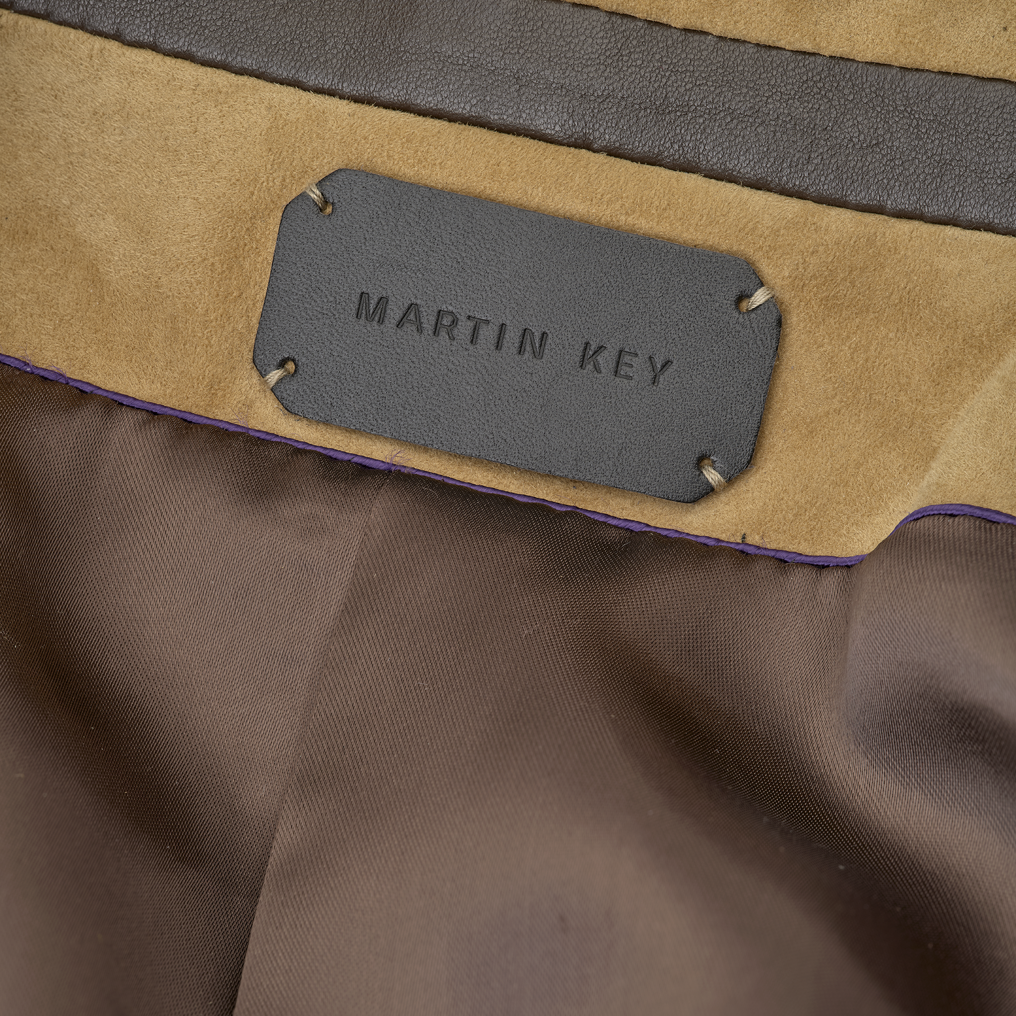 Leather blazer - Sandhamn by Martin Key