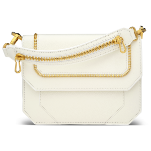 Paris bag white gold