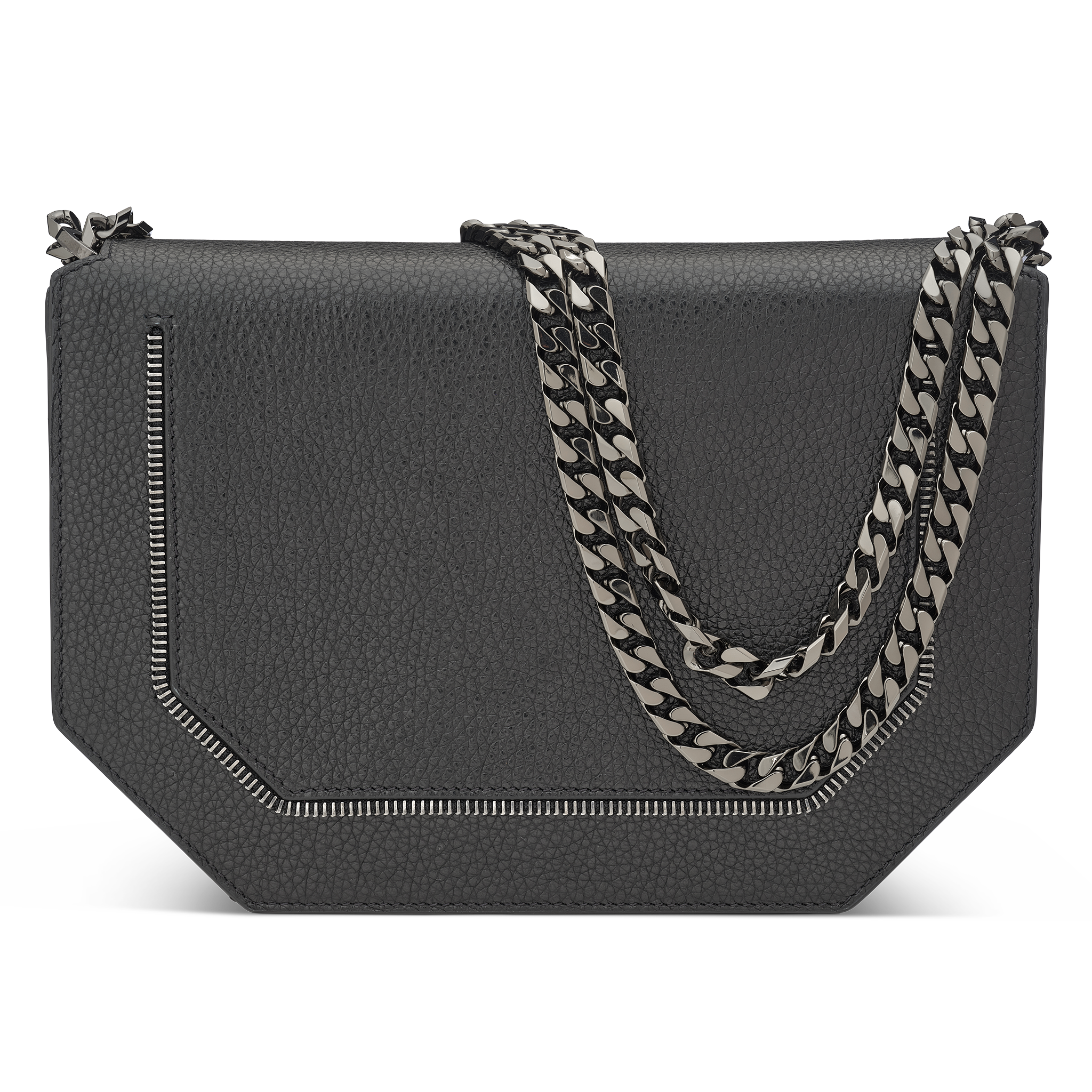 Envelope clutch calf black gm